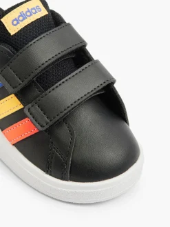 Adidas Black Rainbow Toddler Boys Velcro Trainer