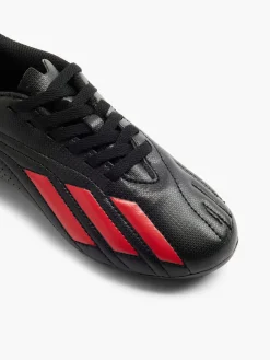 Adidas Black/Red Lace-up Football Boot