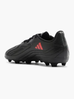Adidas Black/Red Lace-up Football Boot