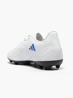 Adidas White/Blue Junior Deportivo II FXG J Lace-up Football Boot