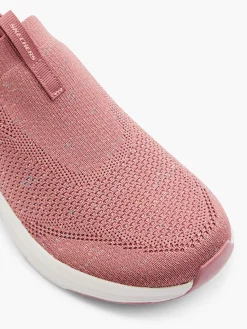 Arch Comfort Dark Mauve Slip On Trainers