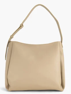 Beige Tote Bag with adjustable Shoulder Strap