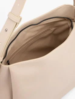 Beige Tote Bag with adjustable Shoulder Strap