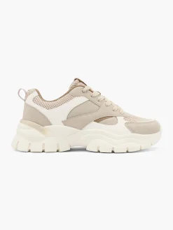 Beige/Off-white Chunky Trainer