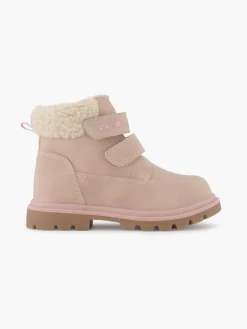 Bench Toddler Girl Fur Trim Twin Strap Boot