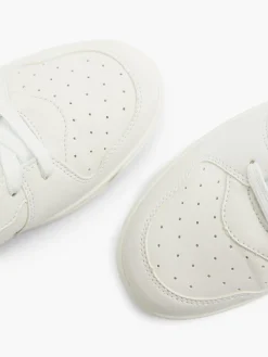 Bench White/Green Casual Lace-up Trainer