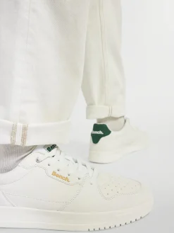 Bench White/Green Casual Lace-up Trainer