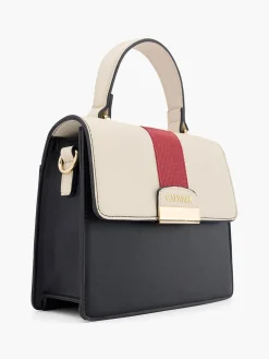 Black and Beige Crossbody Bag