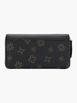 Black and Gold Monogram Purse