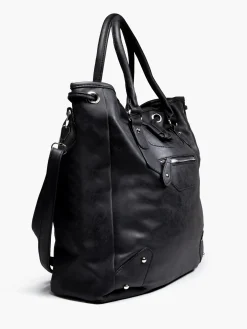 Black Bucket Bag