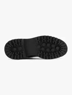 Black Chunky Platformed Chelsea Boot