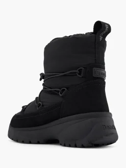 Black Chunky Snow Boots