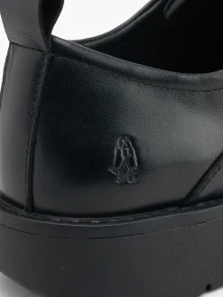 Black Classic Leather Lace Up Shoe