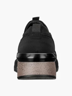 Black Diamante Detailed Chunky Trainers