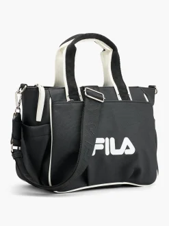 Black Fila Tote Bag With Adjustable Shoulder Strap