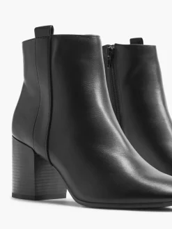 Black Heeled Ankle Boots