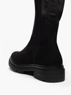 Black Long Leg Boot