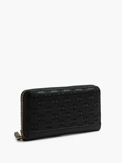 Black Monogram Purse