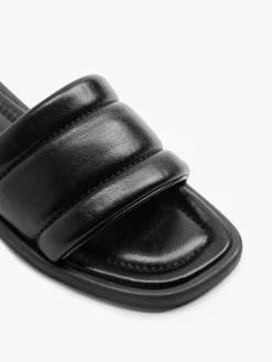 Black Padded Sandal