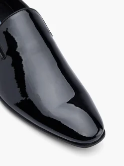 Black Patent Pump Slip On Formal Shoes