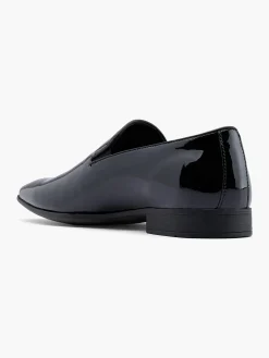 Black Patent Pump Slip On Formal Shoes