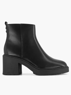 Black Platform Ankle Boot