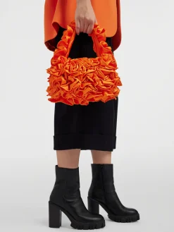 Black Platform Heeled Ankle Boot