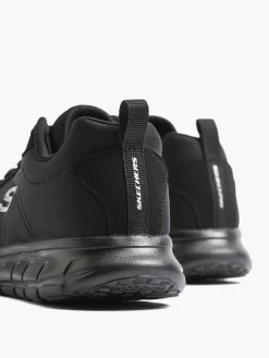 Black Skechers VIM Lace-up Trainers