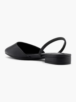 Black Slingback Ballerina