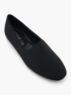 Black Slip On Ballerina