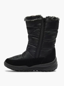 Black Snow Boots