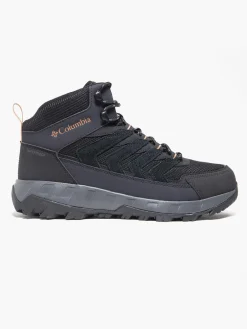 Black Strata Trail Mid Hiker Boots