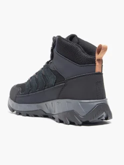 Black Strata Trail Mid Hiker Boots