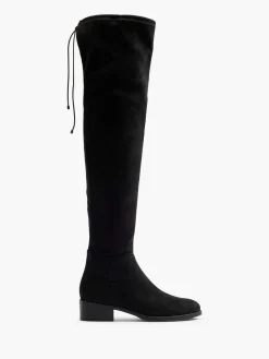 Black Tall Long Leg Boot