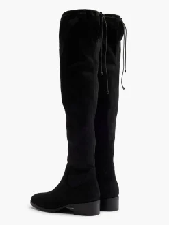 Black Tall Long Leg Boot