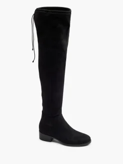 Black Tall Long Leg Boot