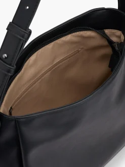 Black Tote Bag with Adjustable Shoulder Strap