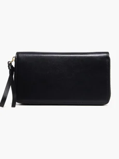 Black Whipstitch Detail Purse