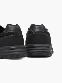 Black/Brown Casual Slip On Shoe