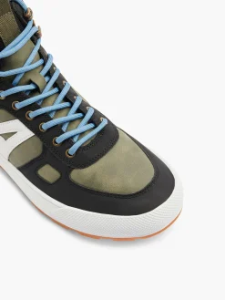 Black/Green Airwalk Mid Trainers