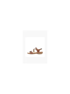 Brown Leather Comfort Sandals