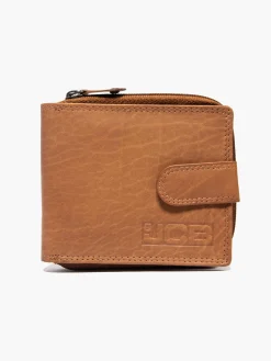 Brown Leather JCB Wallet