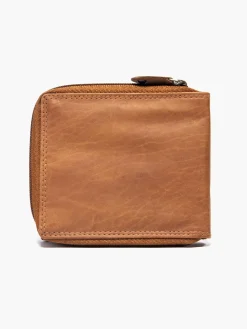 Brown Leather JCB Wallet