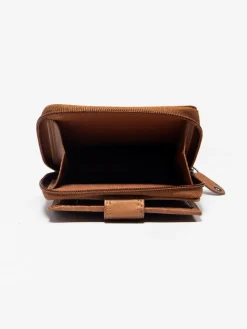 Brown Leather JCB Wallet