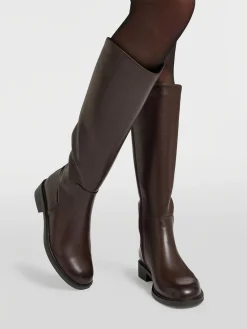 Brown Long Leg Boot