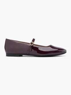 Burgandy Patent Ballet Pump
