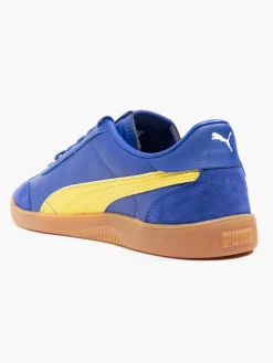 Club 5V5 Suede Blue/Yellow Trainers