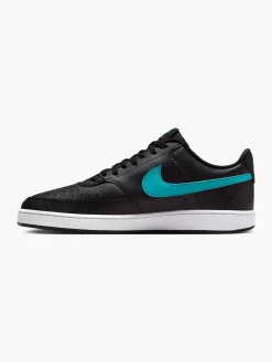 Court Vision Low Black/Blue Trainers