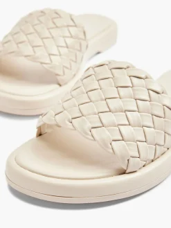 Cream Braided Detail Sandal