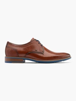 Dark Brown Formal Oxford Lace Up Shoes